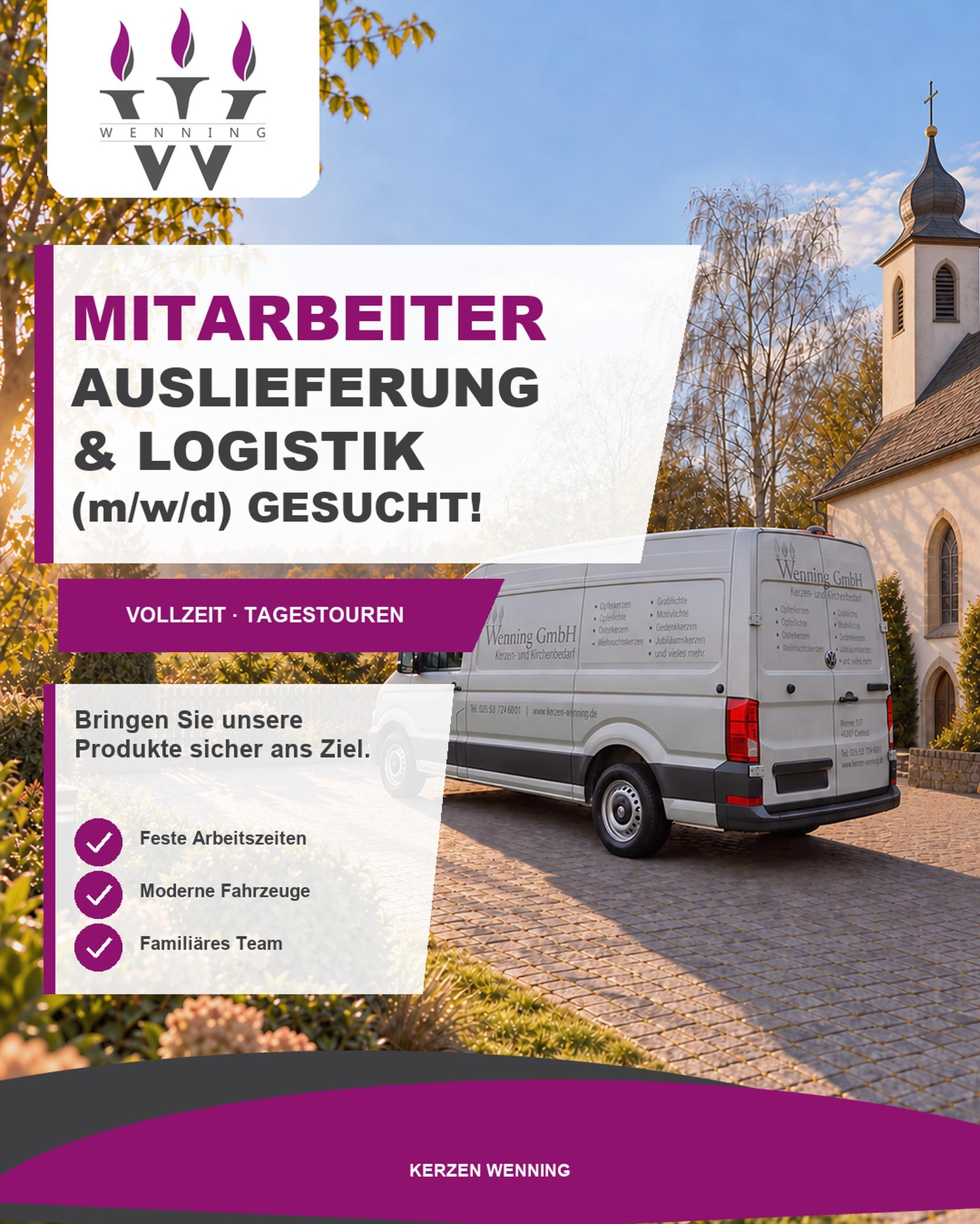 Mitarbeiter Auslieferung & Logistik (m/w/d)